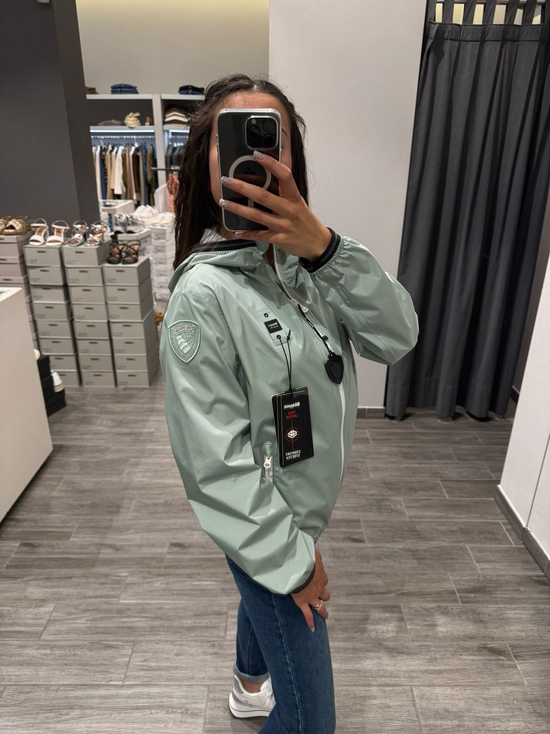 Giubbino in nylon Blauer
