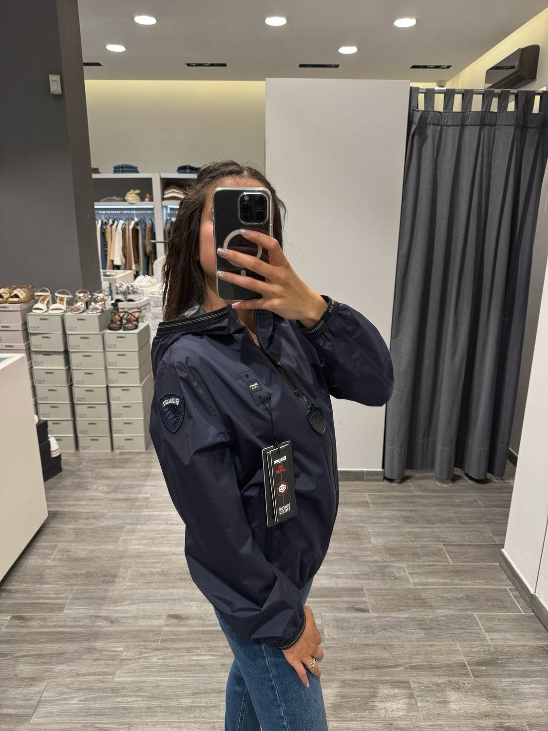 Giubbino in nylon Blauer