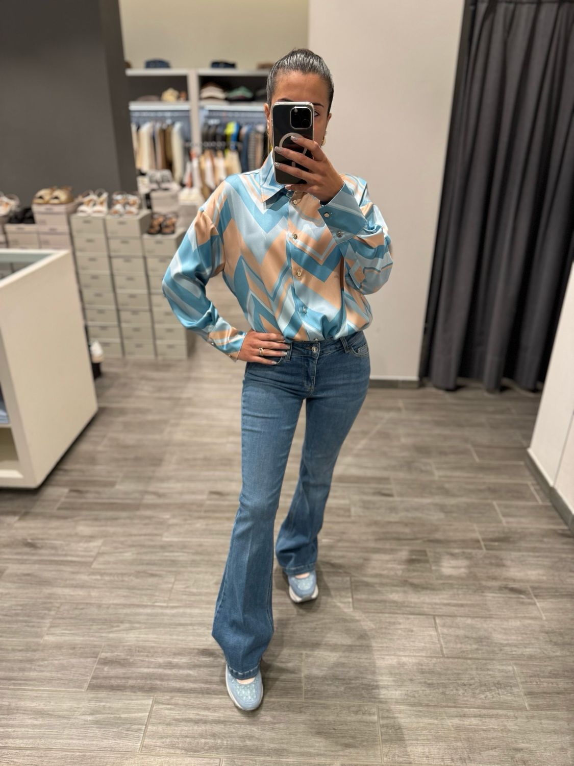 Camicia in fantasia LIU JO