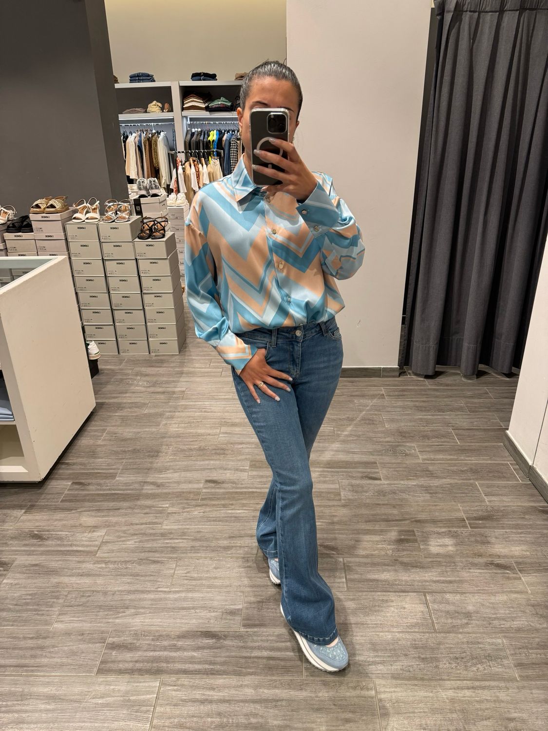 Camicia in fantasia LIU JO