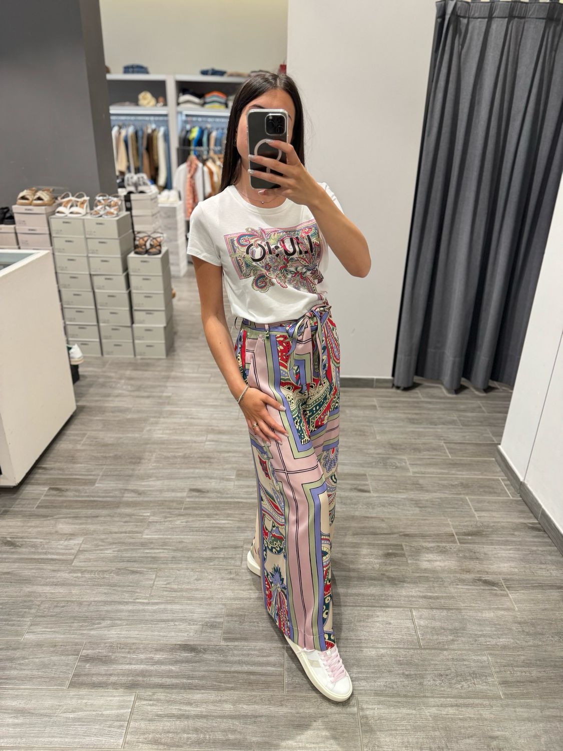 T-shirt LIU JO con stampa floreale