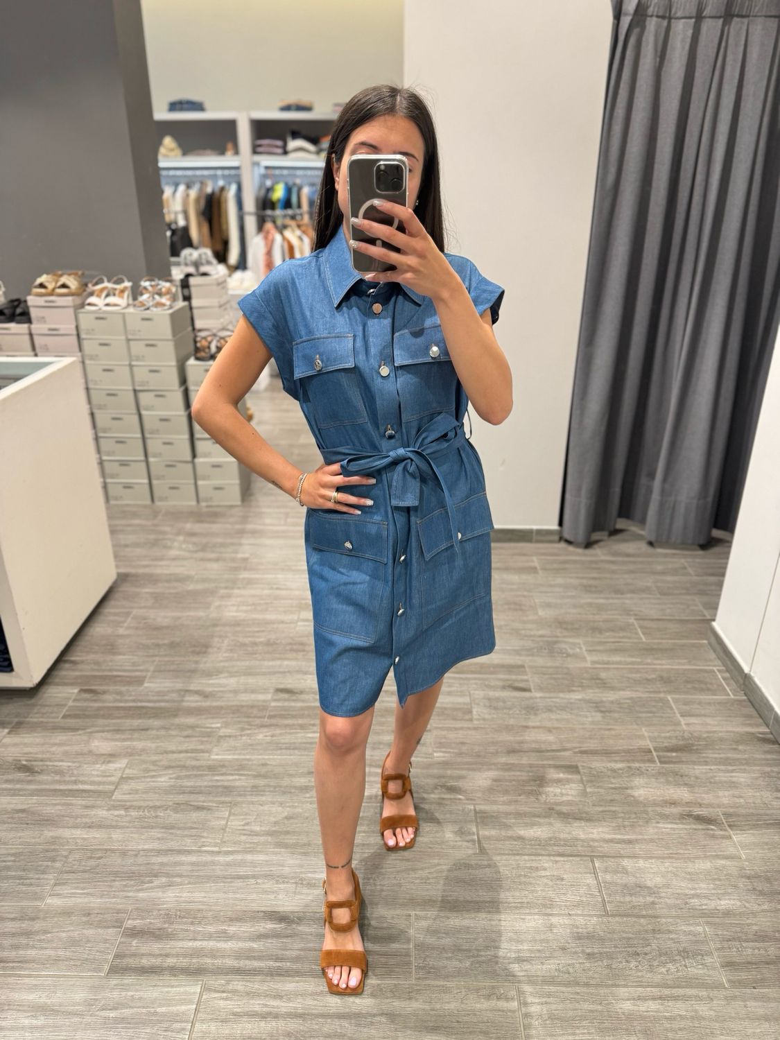 Abito chemisier LIU JO in denim