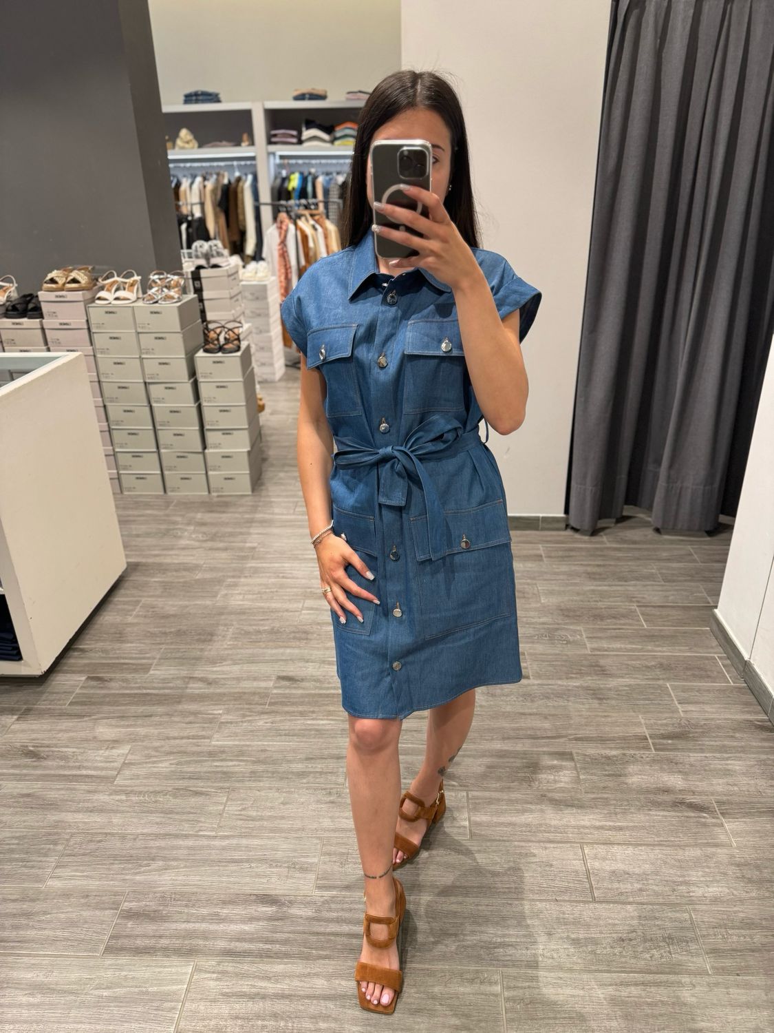 Abito chemisier LIU JO in denim