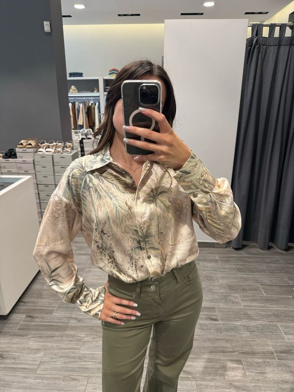 Camicia LIU JO in twill con stampa