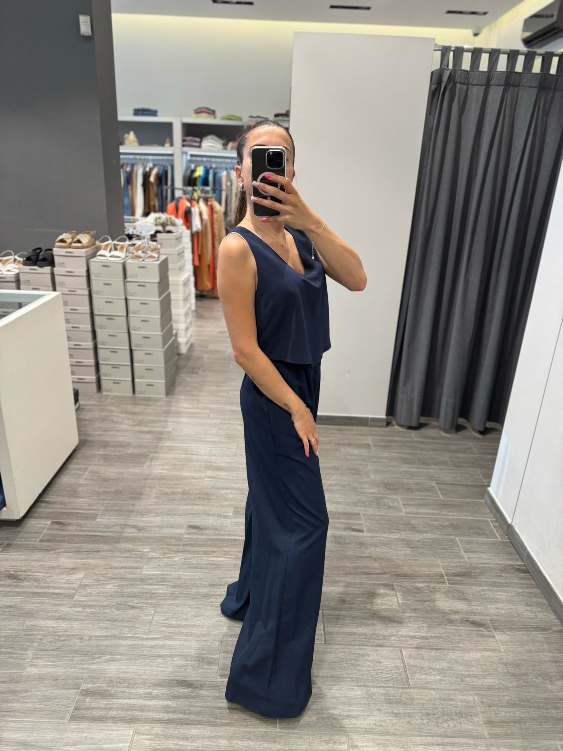 Pantalone misto lino Kaos