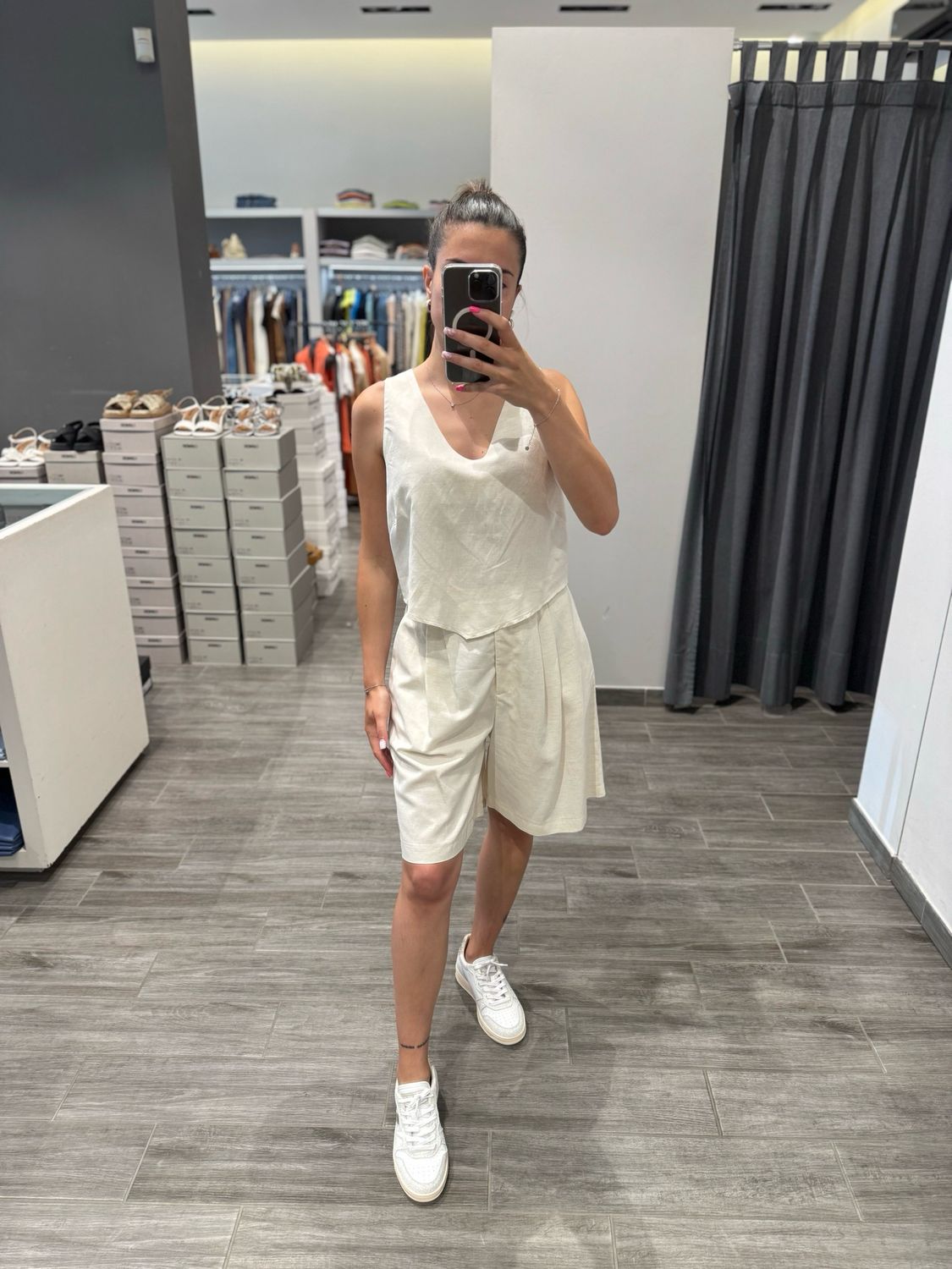 Top misto lino Kaos