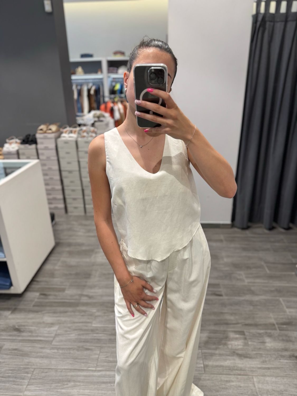 Top misto lino Kaos