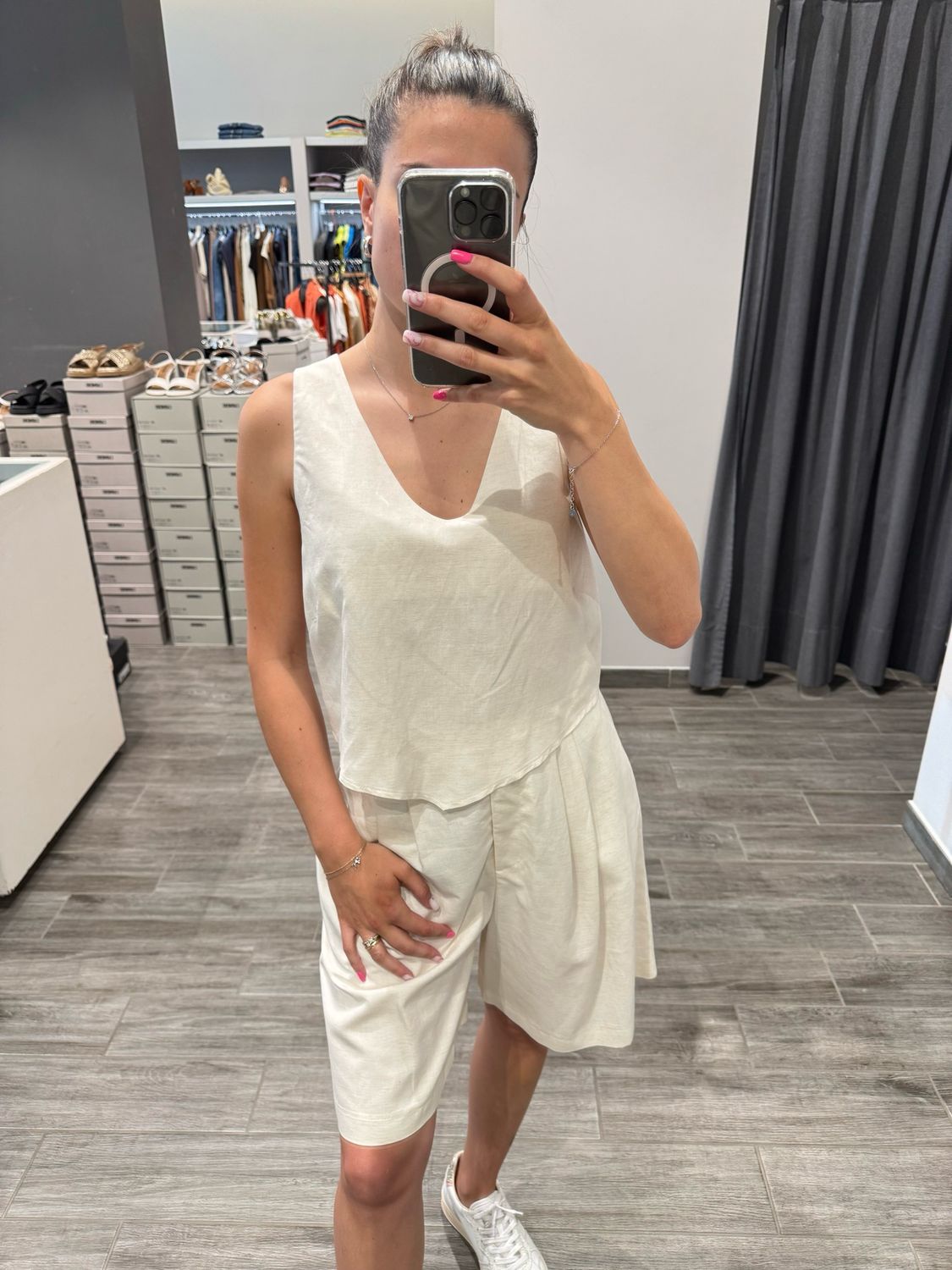 Top misto lino Kaos