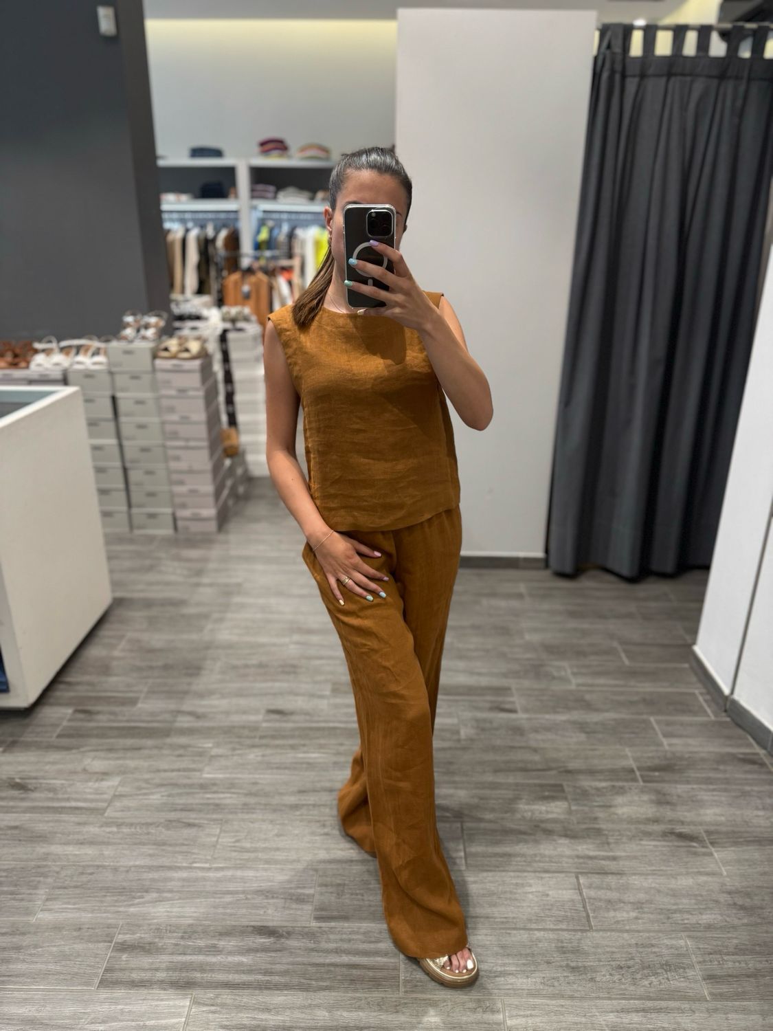 Pantalone in lino ICONA