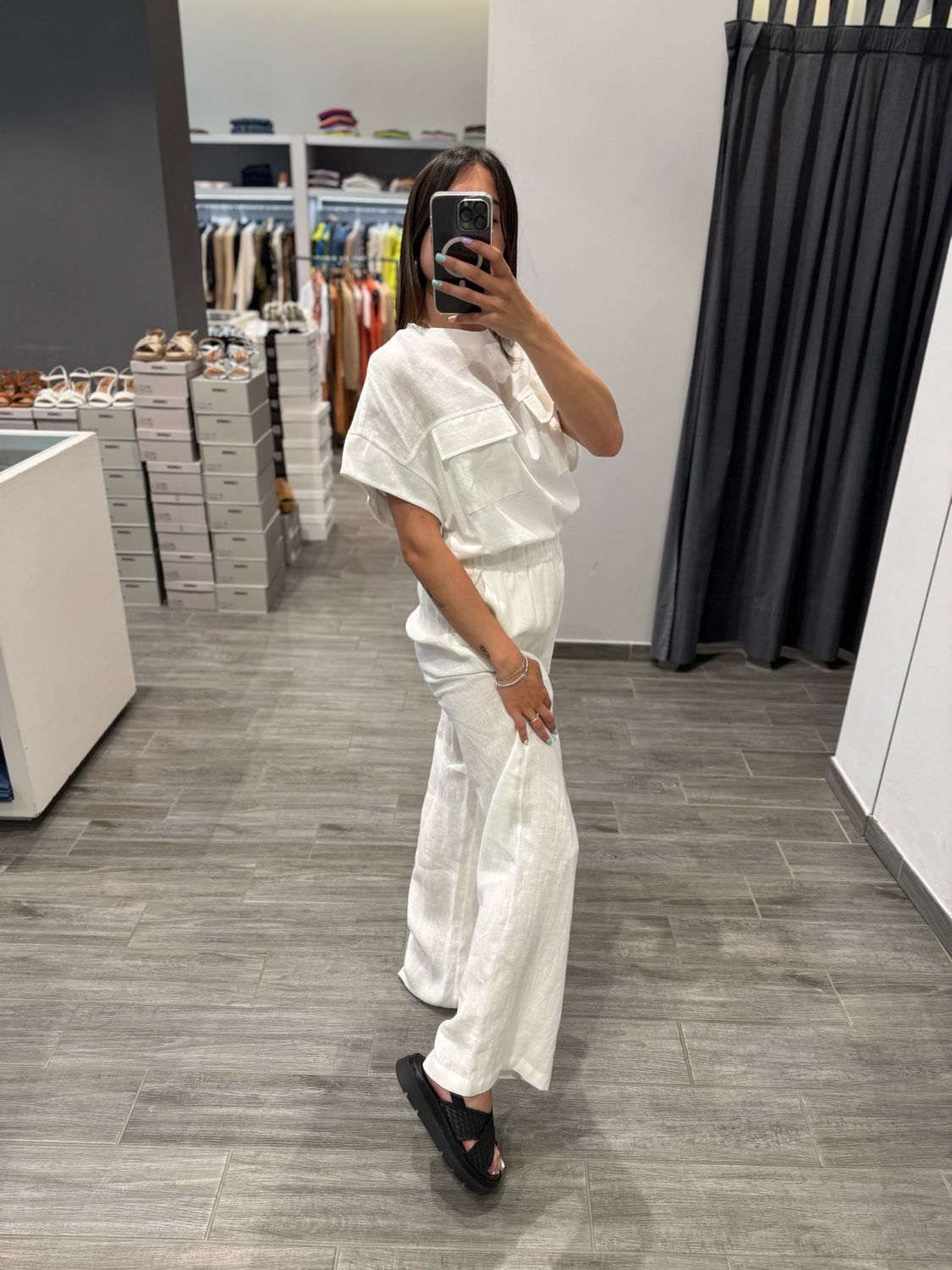 Pantalone in lino ICONA