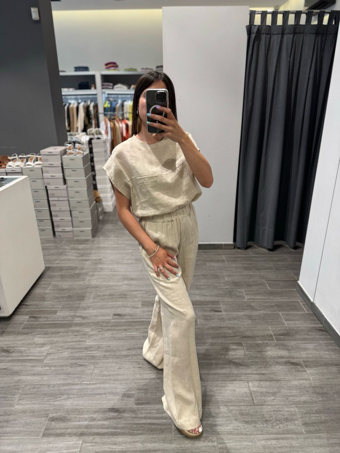 Pantalone in lino ICONA