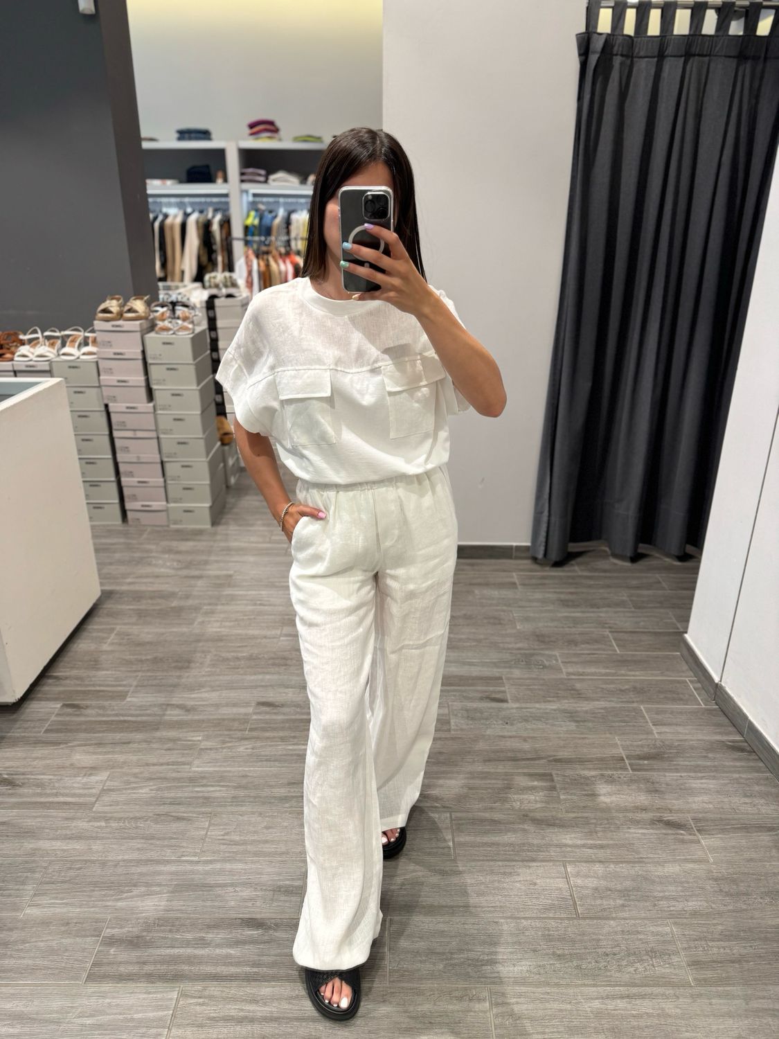 Pantalone in lino ICONA