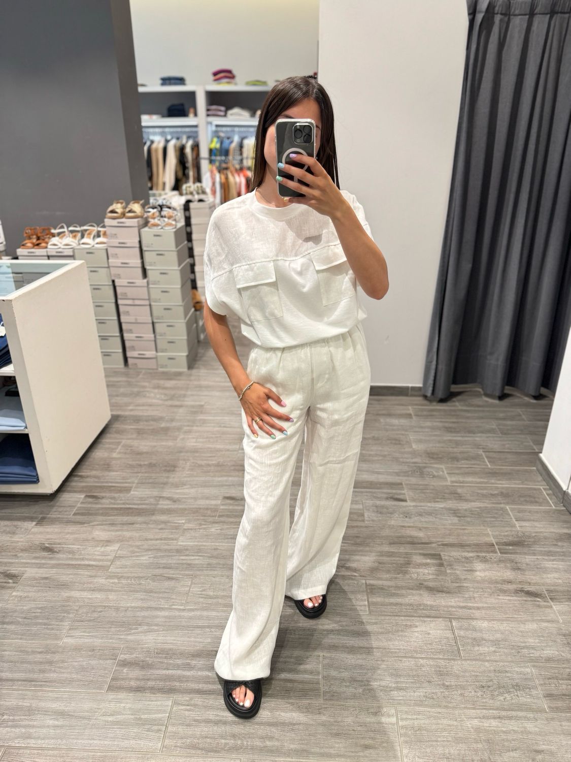 Pantalone in lino ICONA