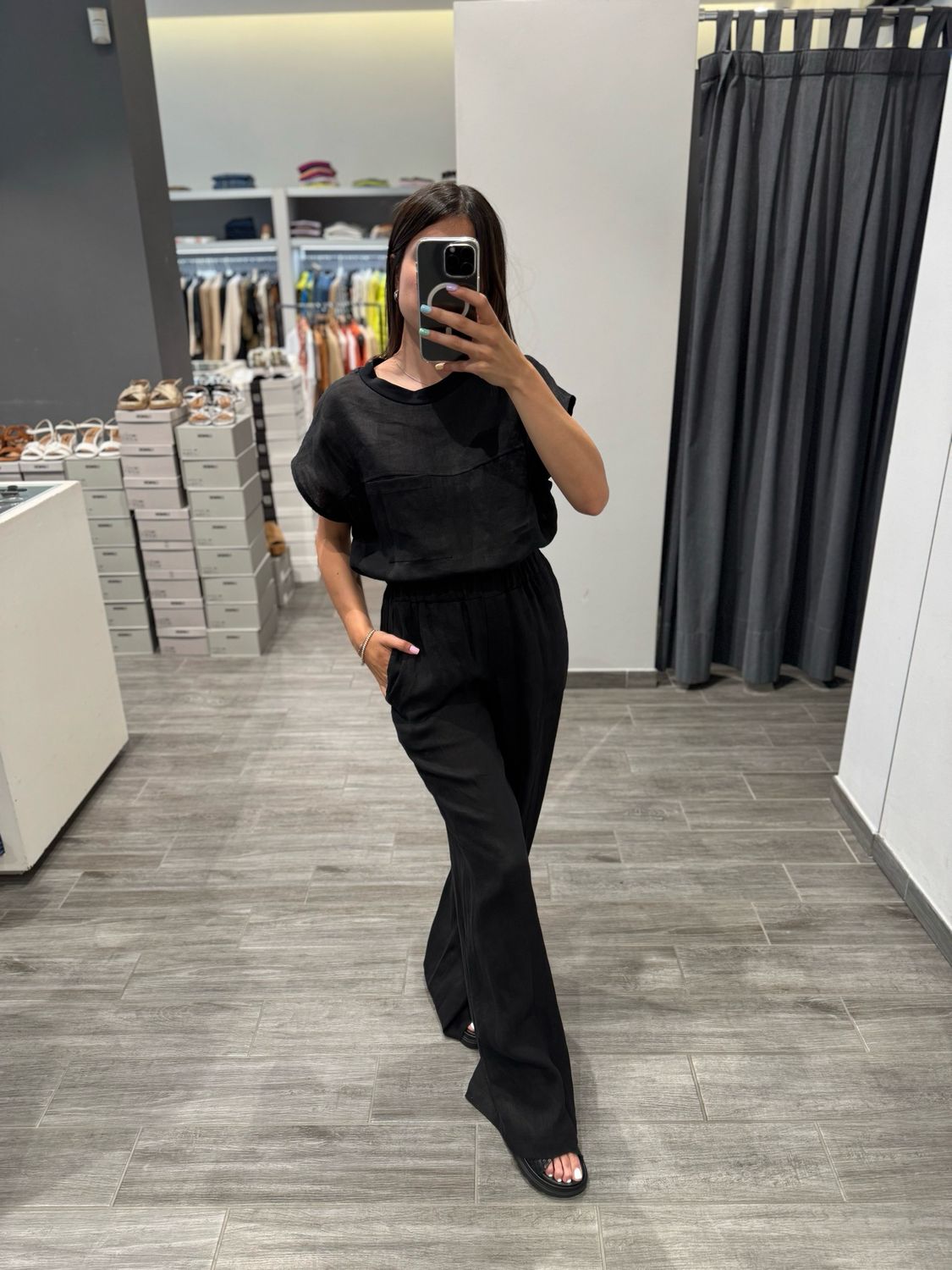 Pantalone in lino ICONA