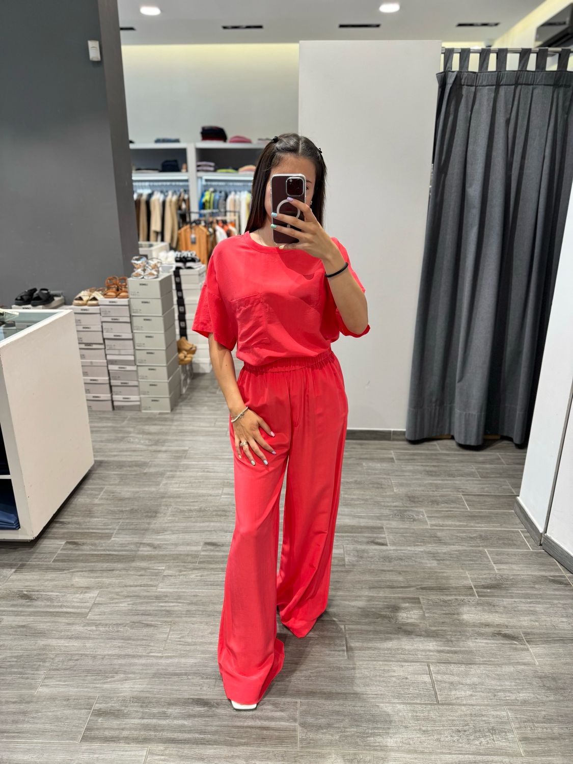 Pantalone in misto seta Icona