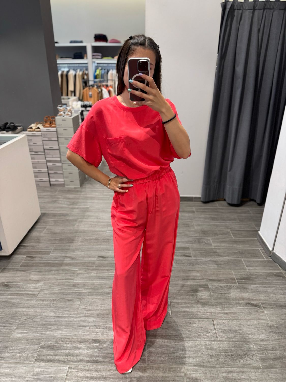 Pantalone in misto seta Icona