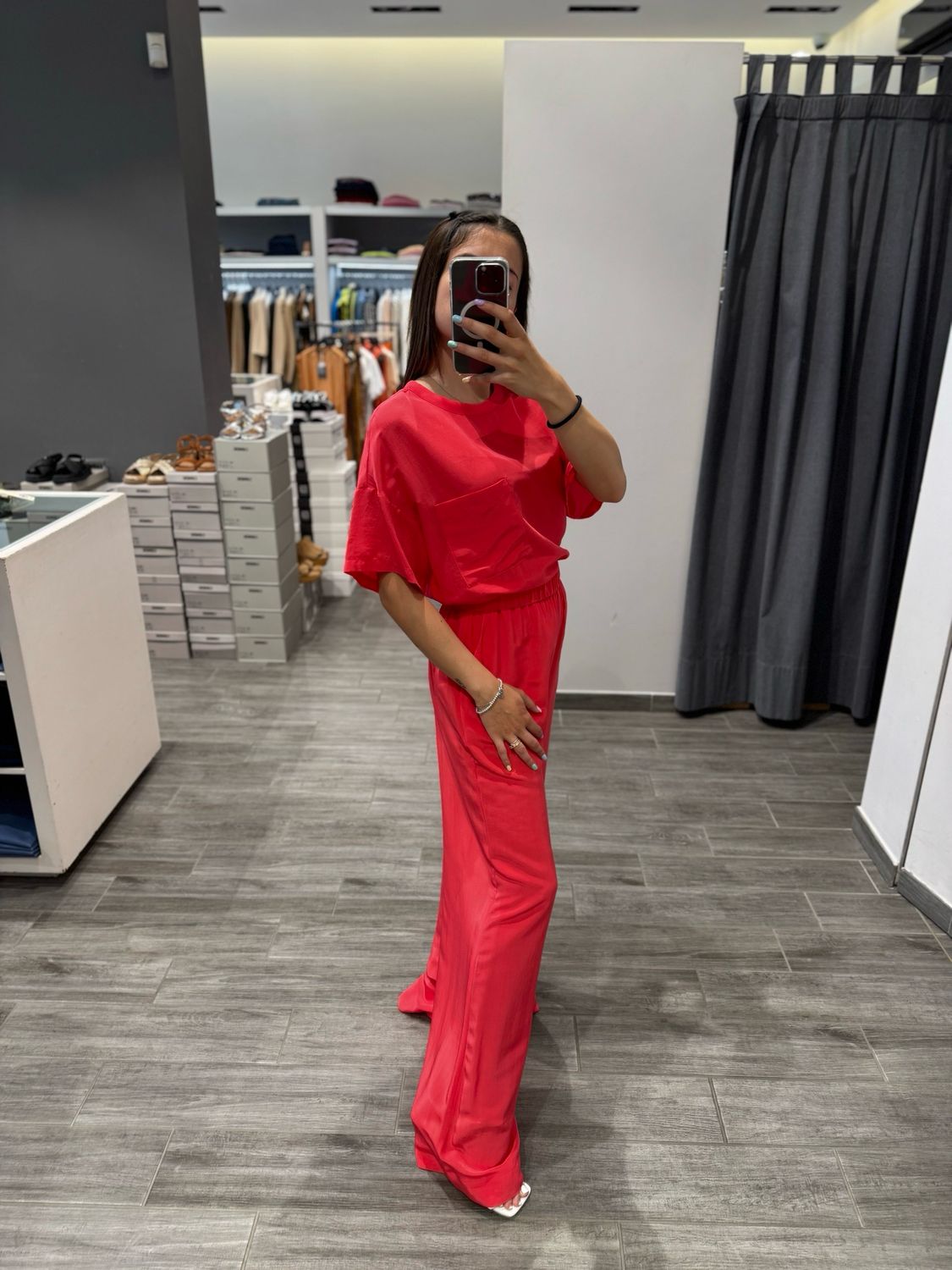Pantalone in misto seta Icona