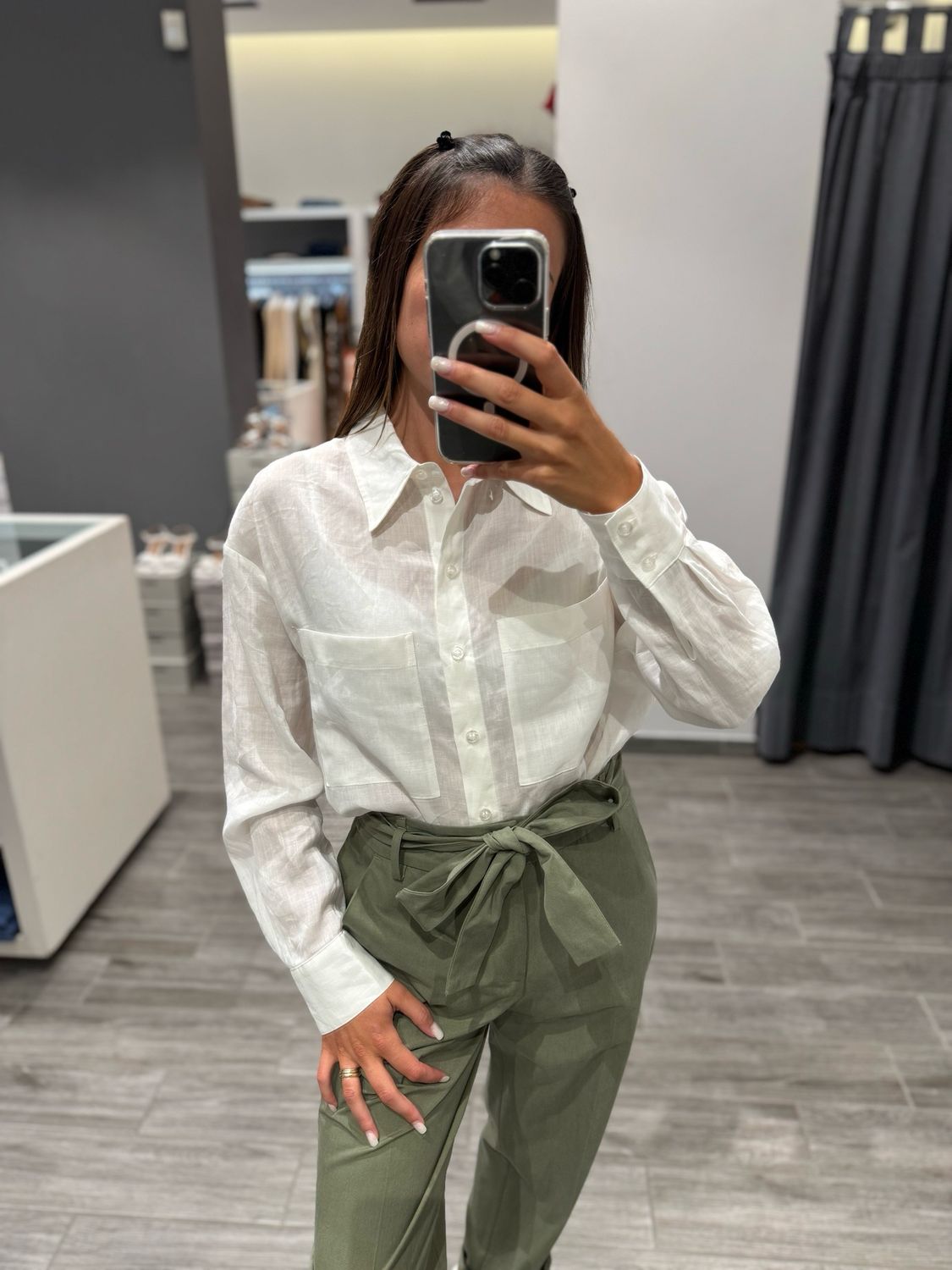 Camicia in lino LIU JO