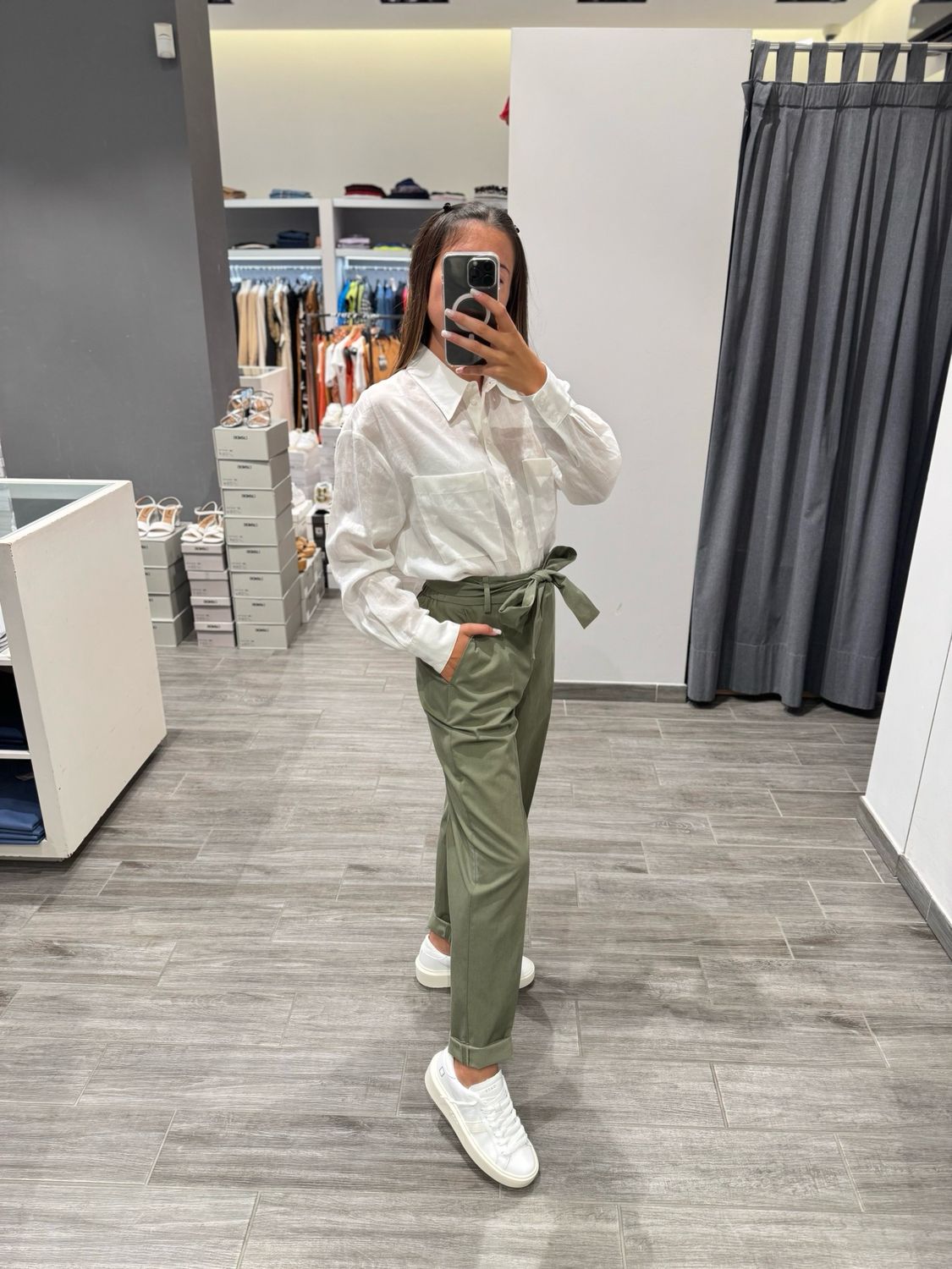 Camicia in lino LIU JO