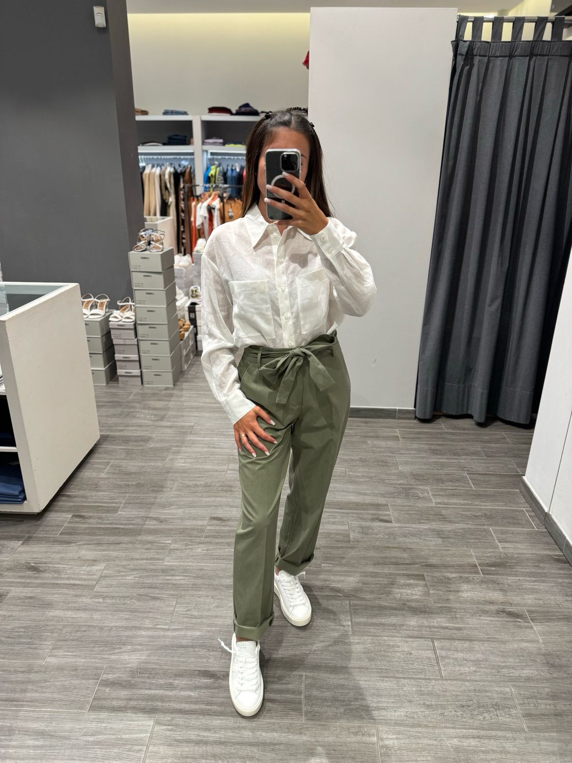 Camicia in lino LIU JO