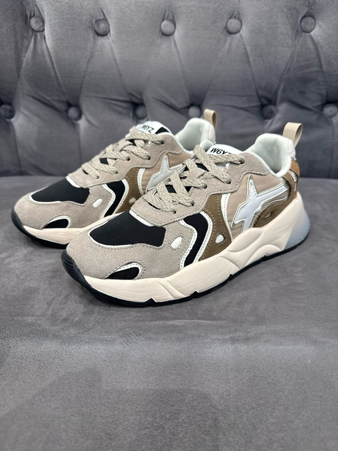 W6YZ Sarah taupe-black-beige