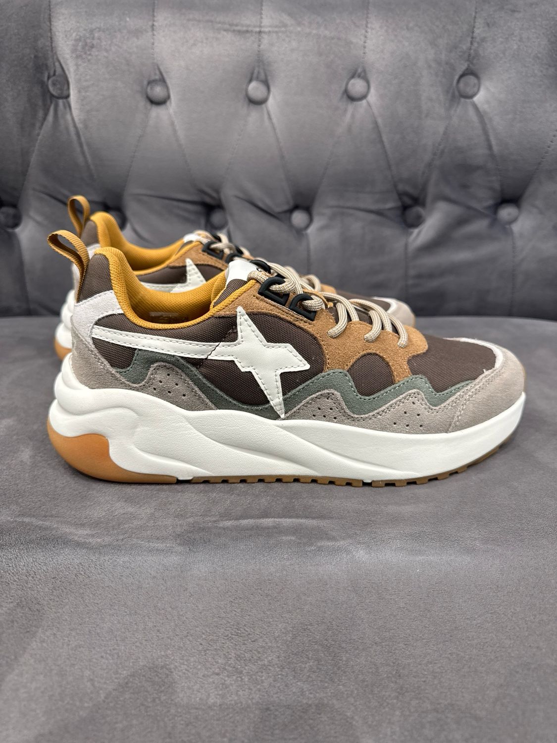 W6YZ Flik taupe-olive-brown