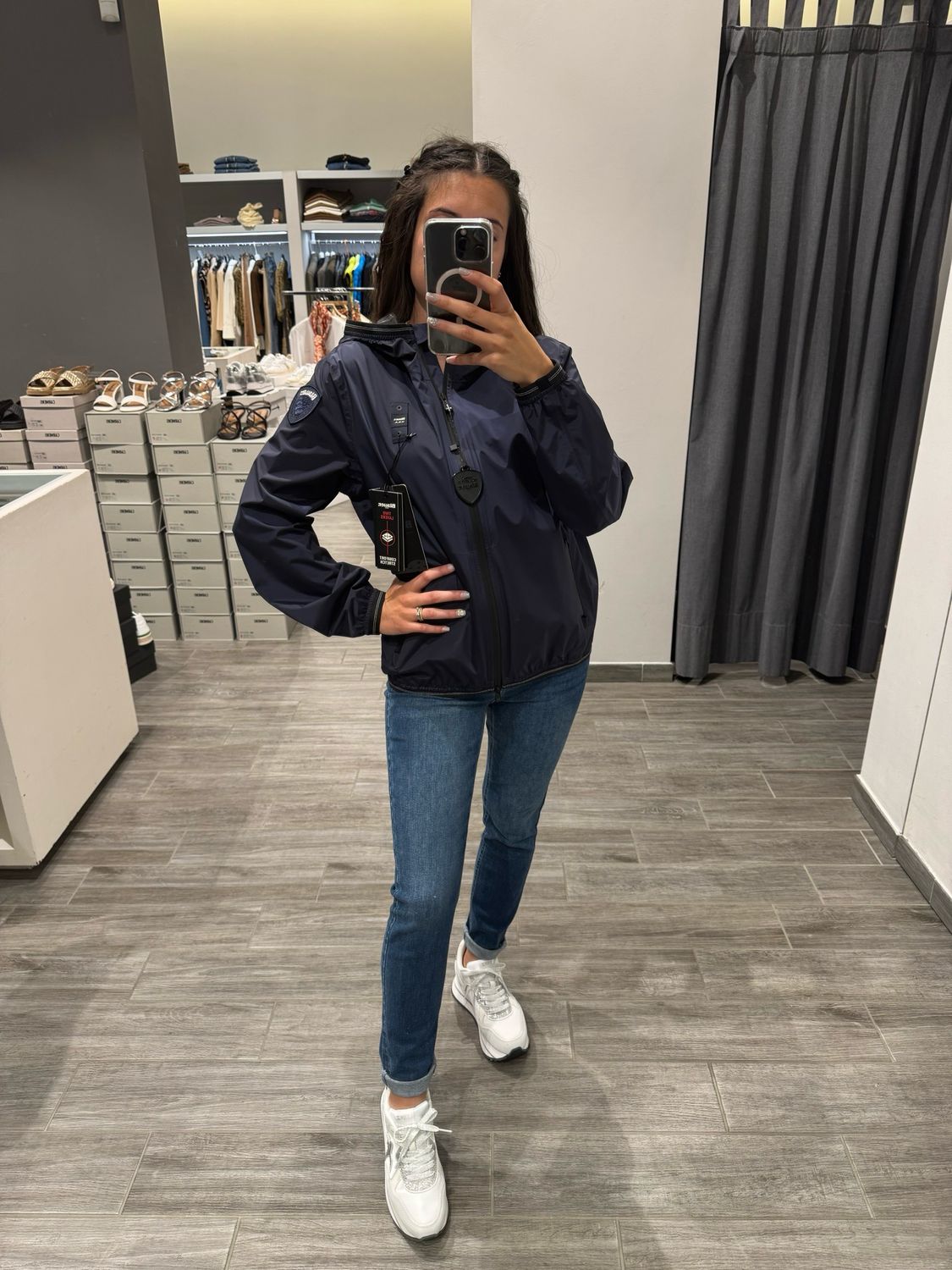 Giubbino in nylon Blauer