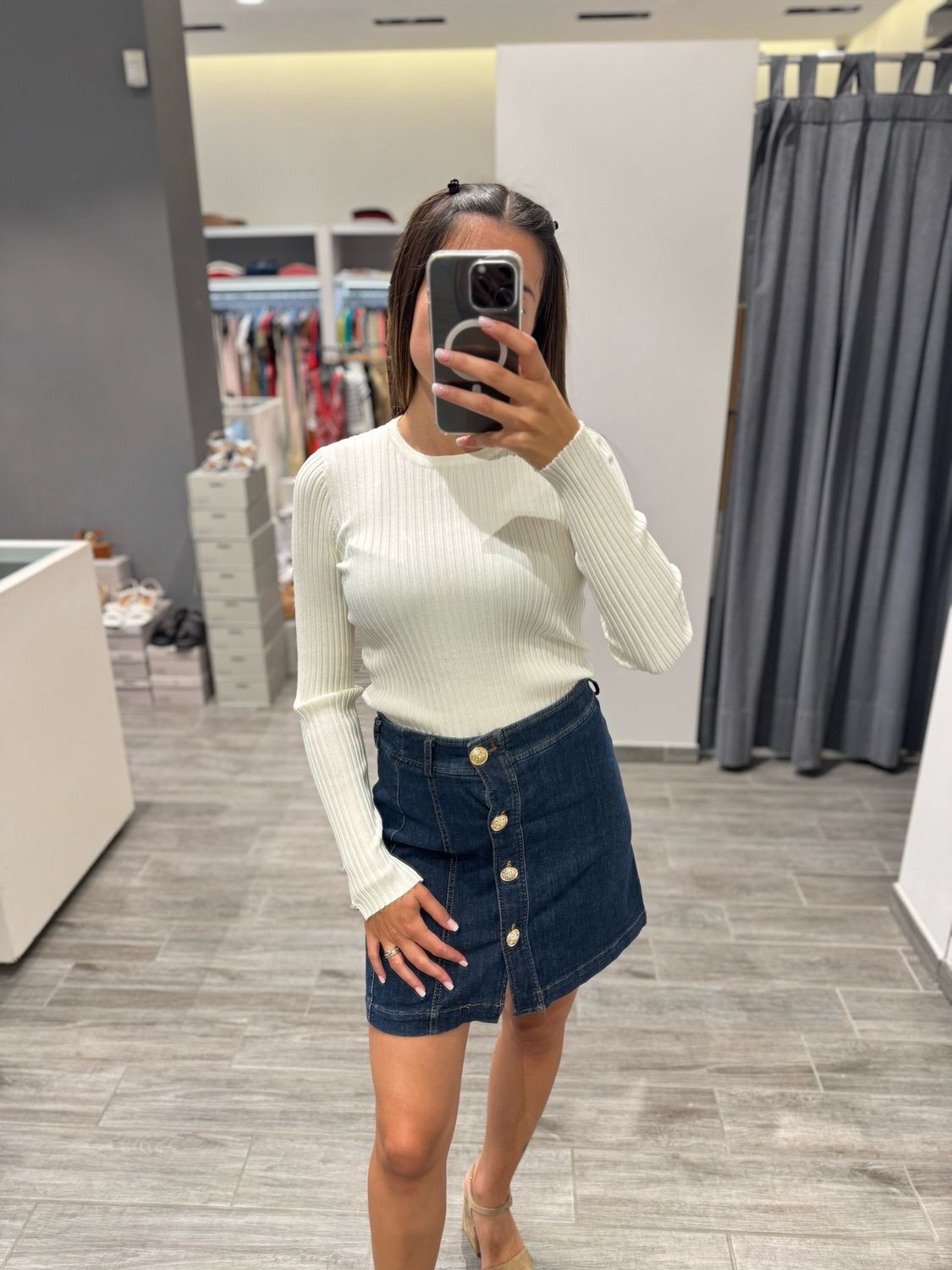 Gonna in jeans Kaos