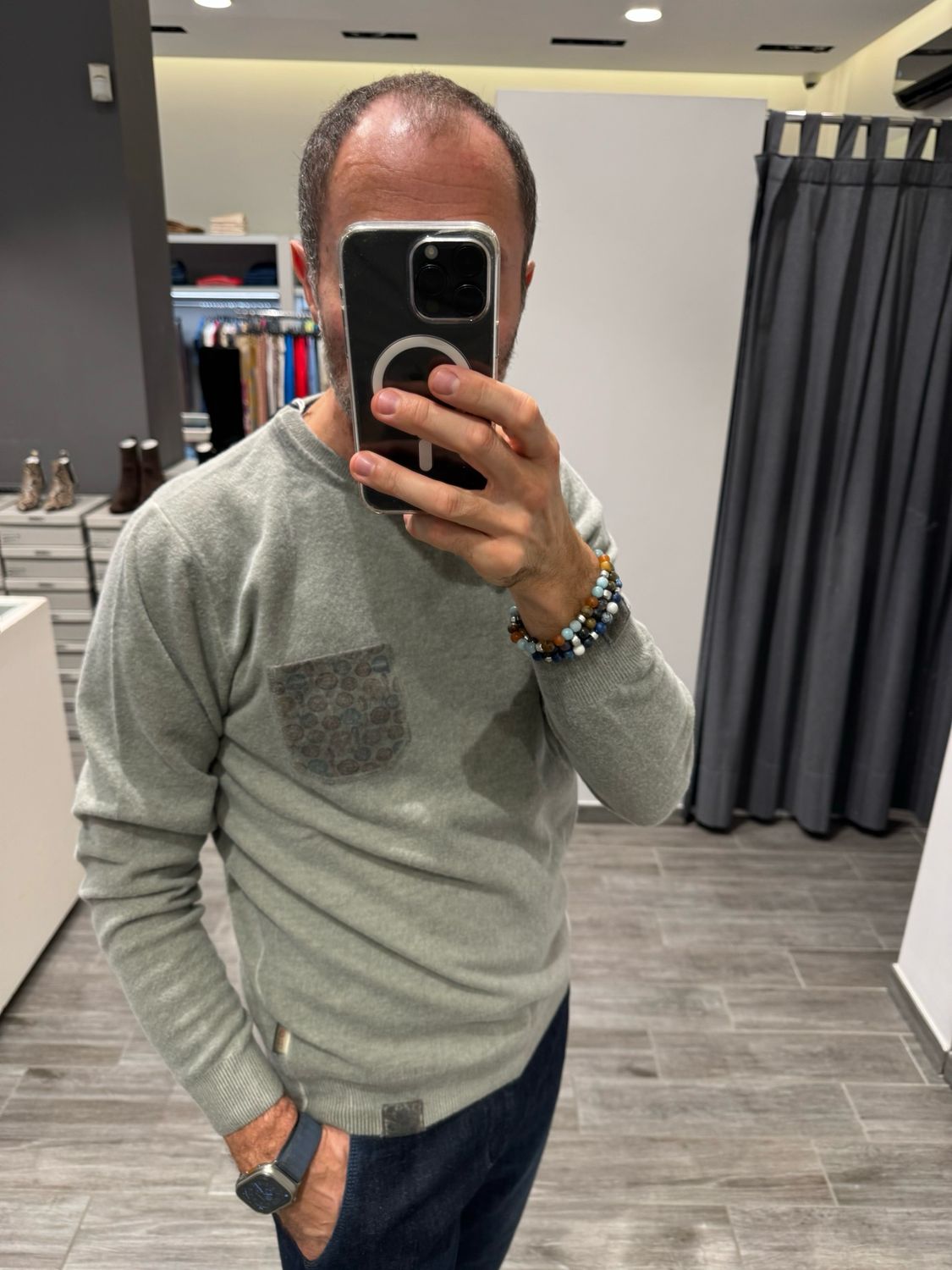 Maglia con taschino BOB