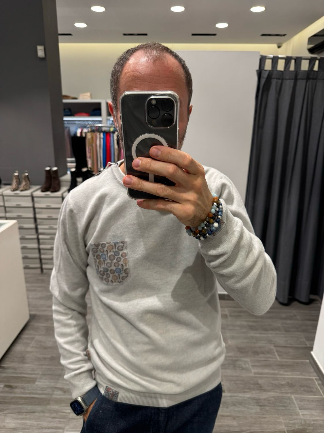 Maglia con taschino BOB