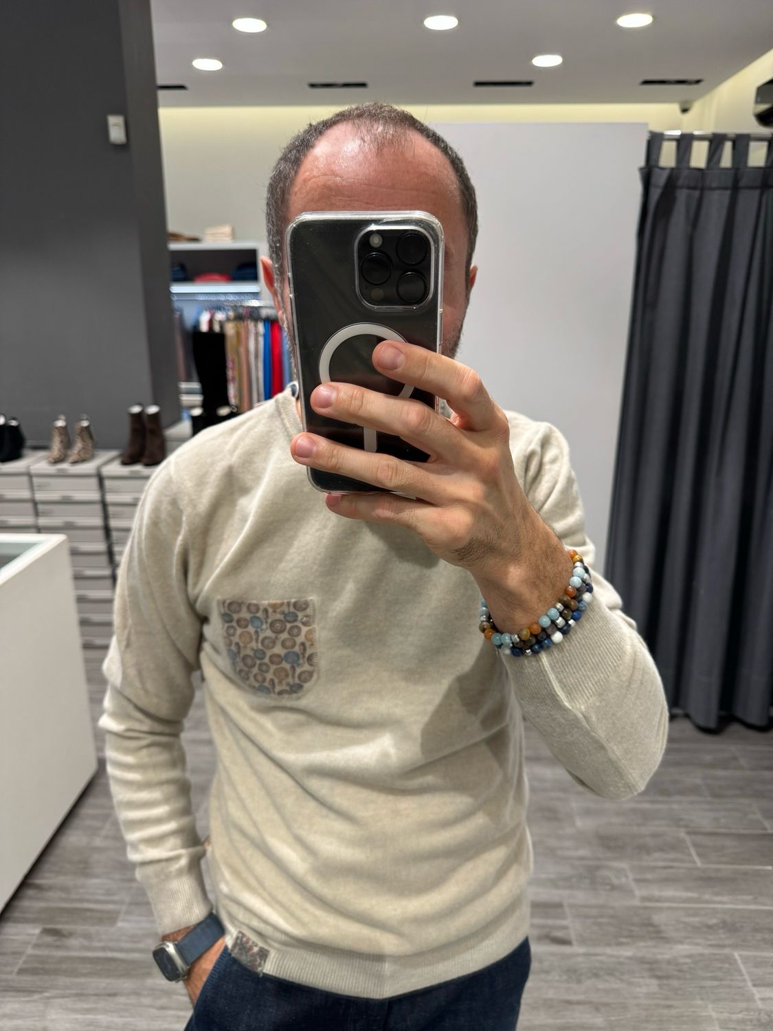 Maglia con taschino BOB