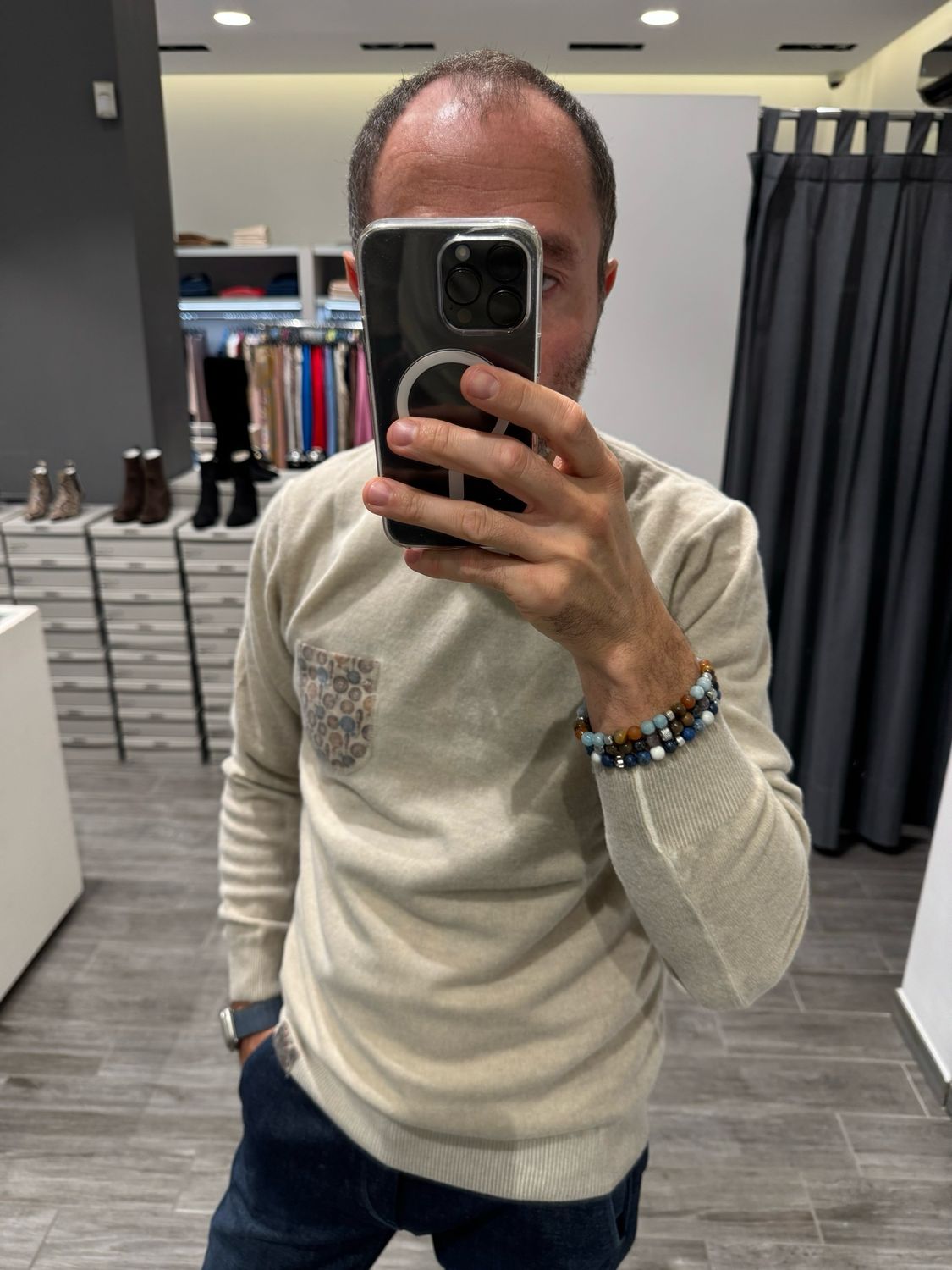 Maglia con taschino BOB