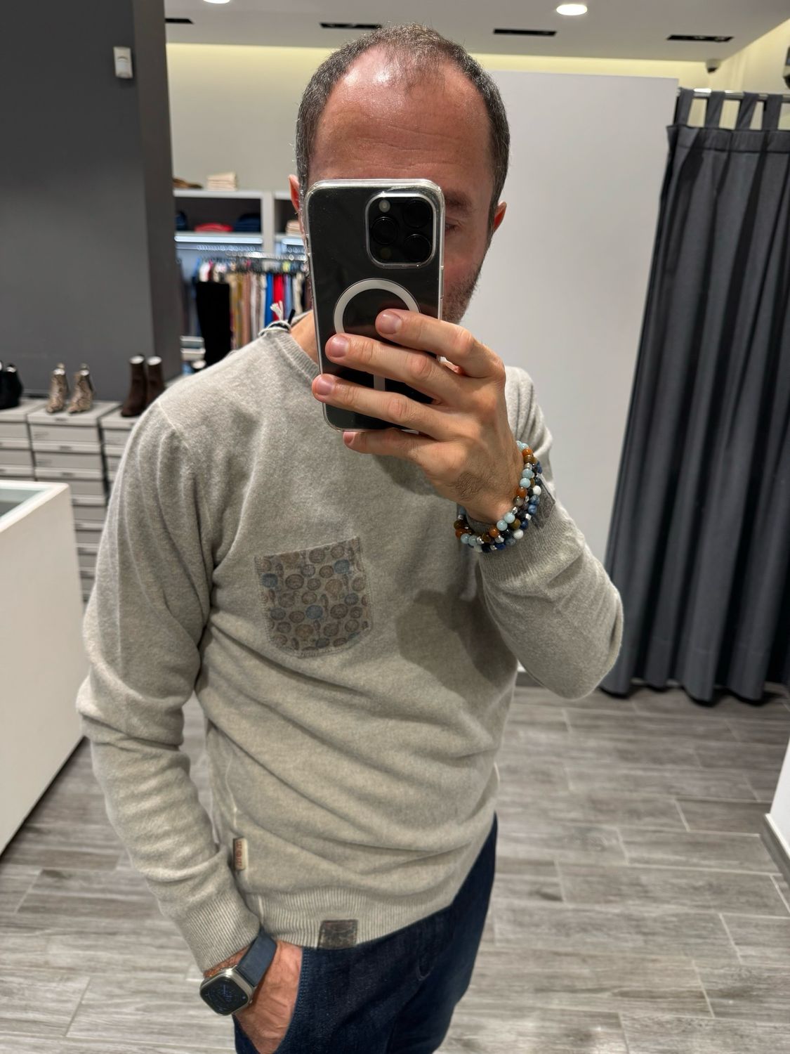 Maglia con taschino BOB