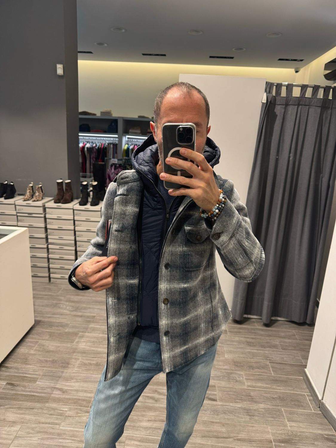 Overrshirt con paravento BOB