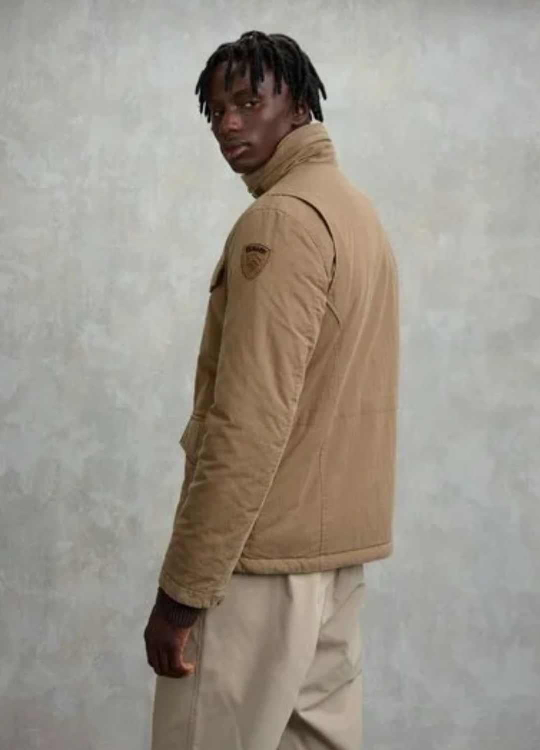 FIELD JACKET BLAUER IMBOTTITA NORTON