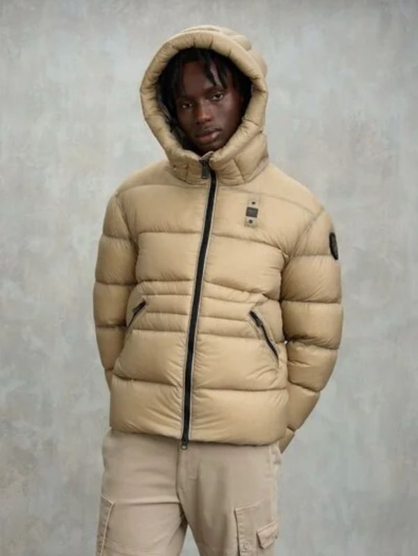 PIUMINO IN NYLON INCRESPATO AUBURN