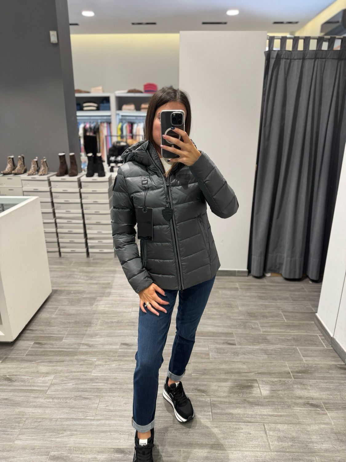 PIUMINO BLAUER SFIANCATO CHARME