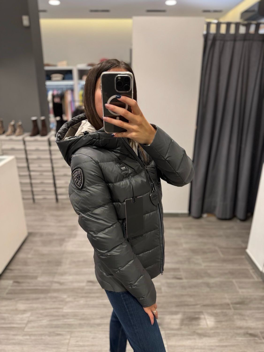 PIUMINO BLAUER SFIANCATO CHARME