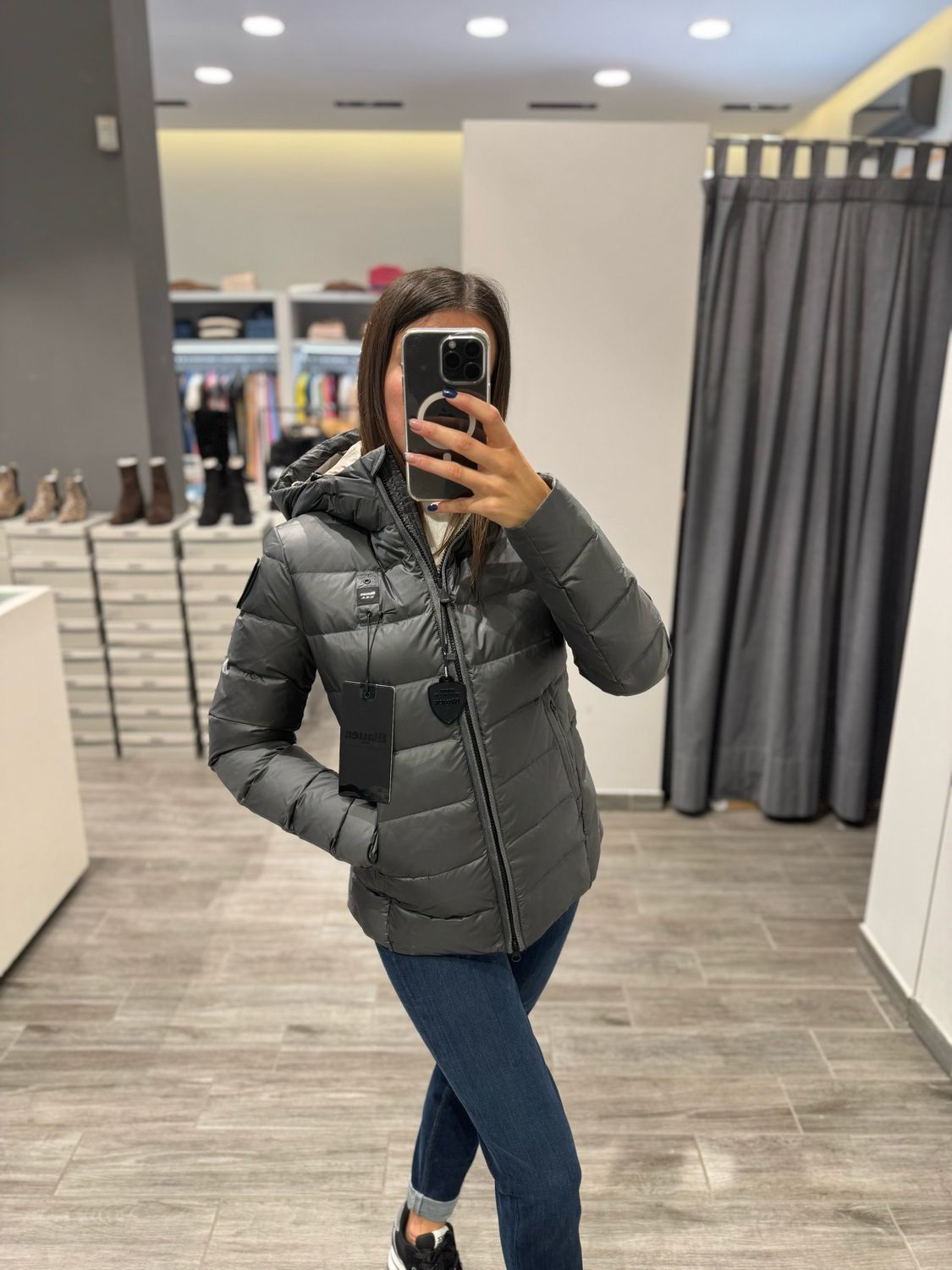 PIUMINO BLAUER SFIANCATO CHARME