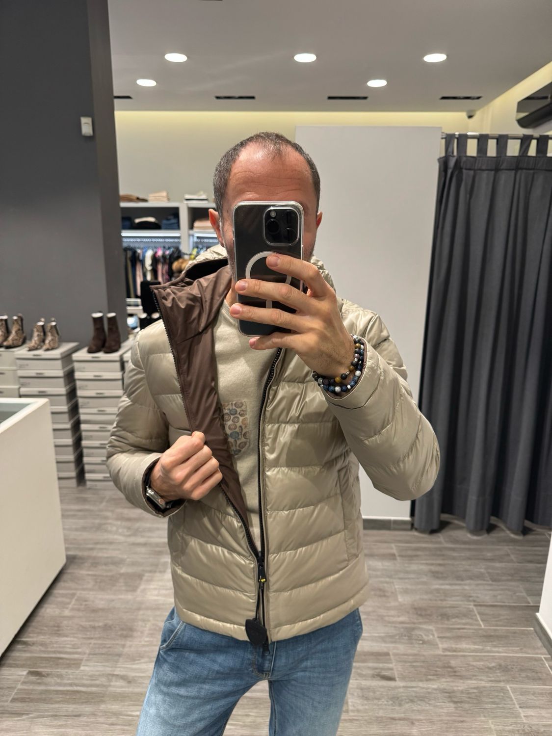 PIUMINO BLAUER REVERSIBILE NYLON NOPRENE BALLARD