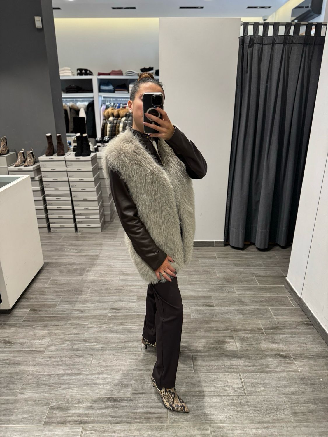 Gilet ecopelliccia KAOS