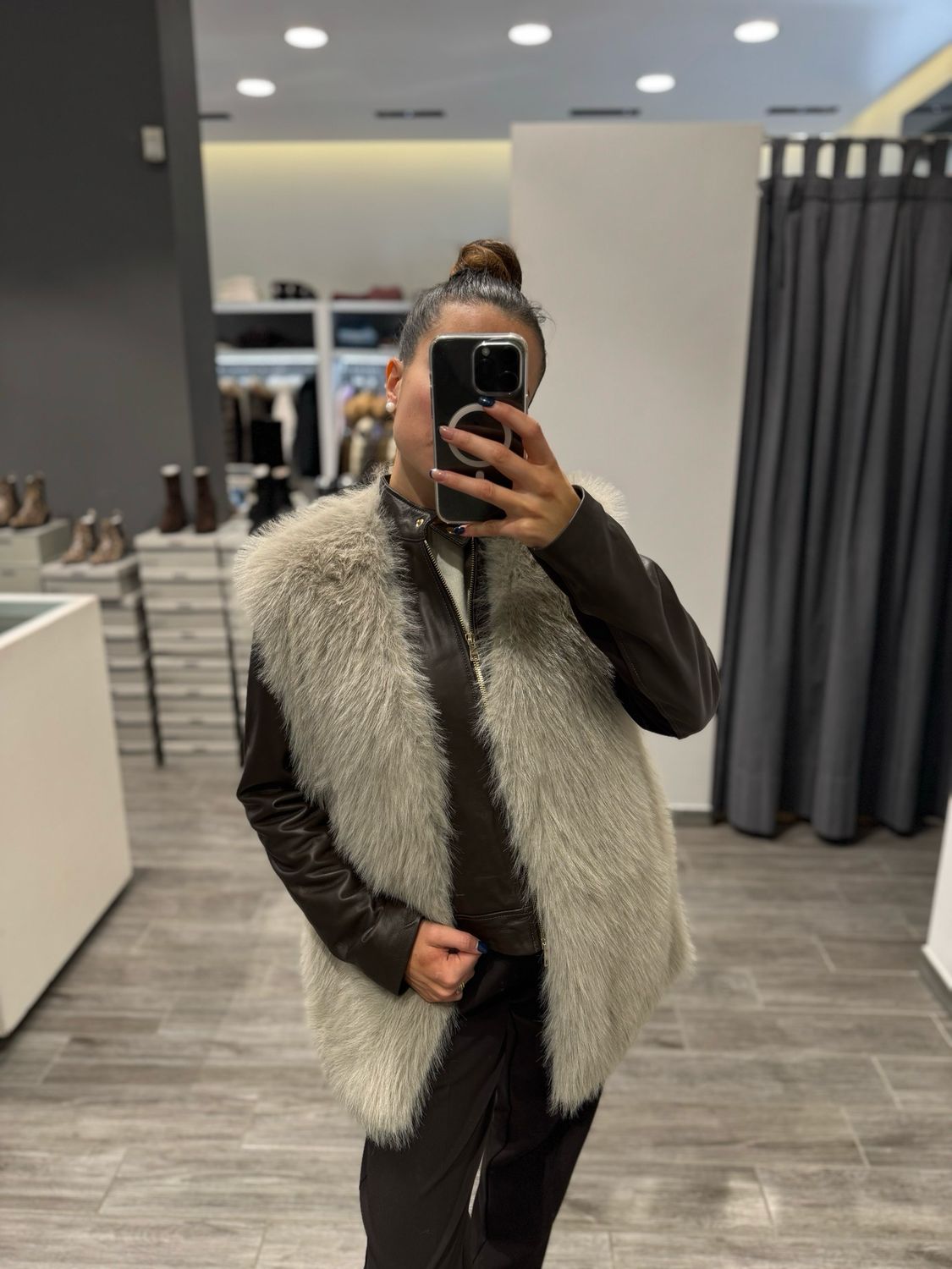 Gilet ecopelliccia KAOS