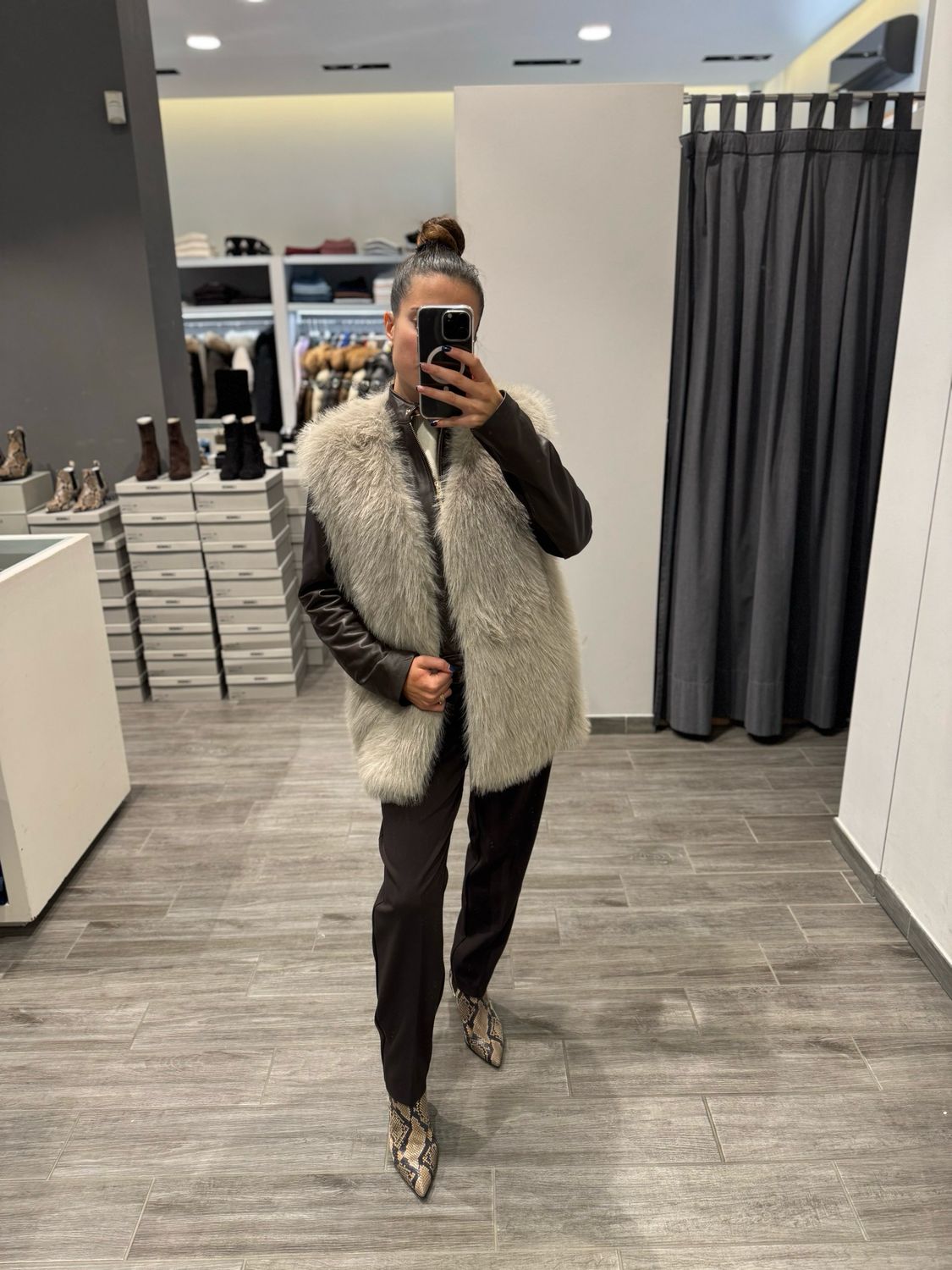 Gilet ecopelliccia KAOS