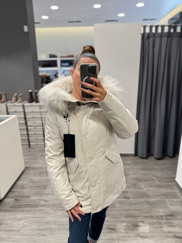 PARKA BLAUER IN NEOPRENE