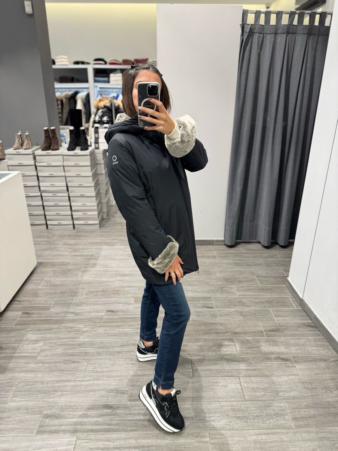 PARKA  SUNS MARMOLADA FUR