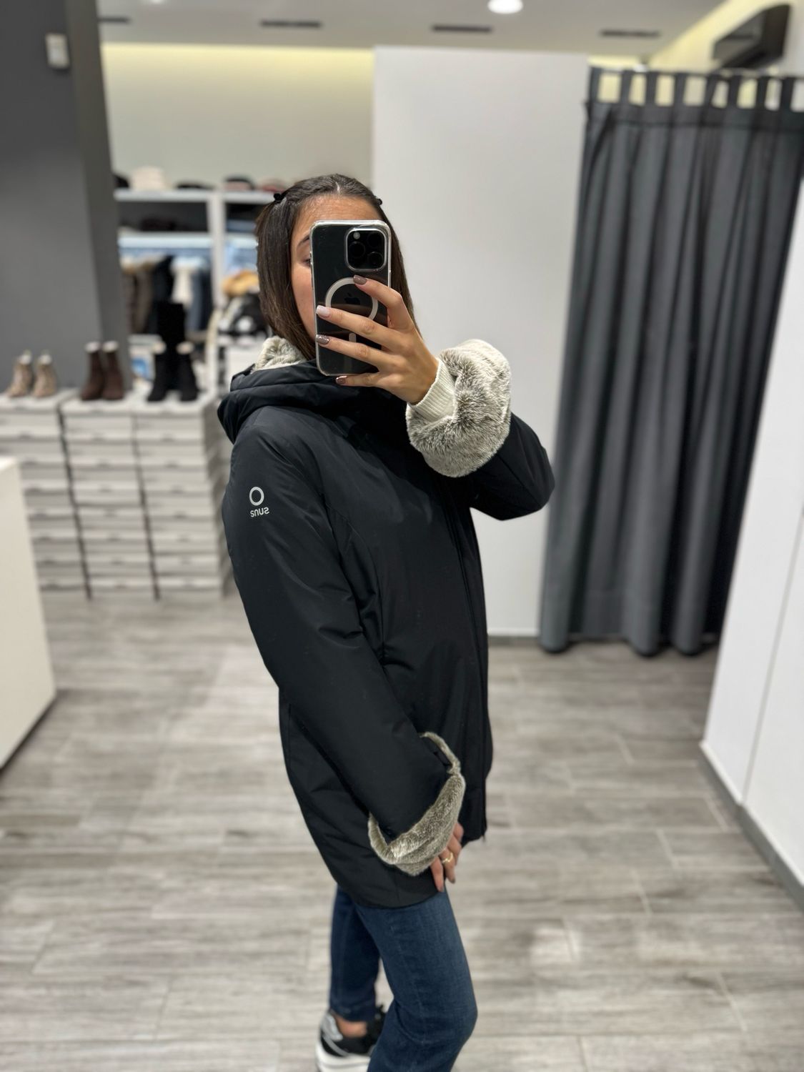 PARKA  SUNS MARMOLADA FUR