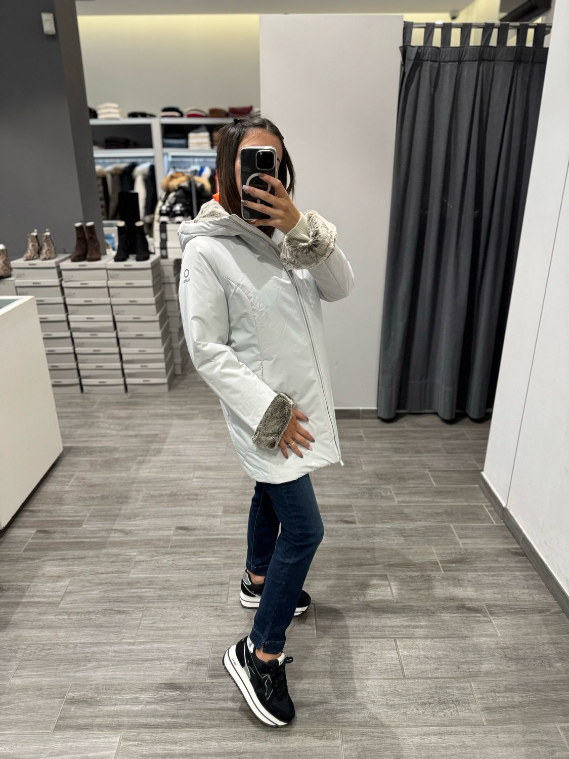 PARKA  SUNS MARMOLADA FUR