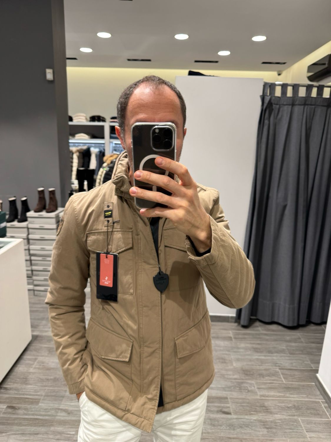 FIELD JACKET BLAUER IMBOTTITA NORTON