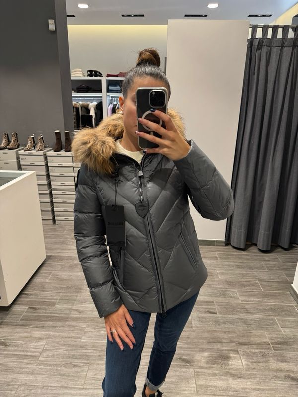 PIUMINO BLAUER A LINEE GEOMETRICHE ALICIA