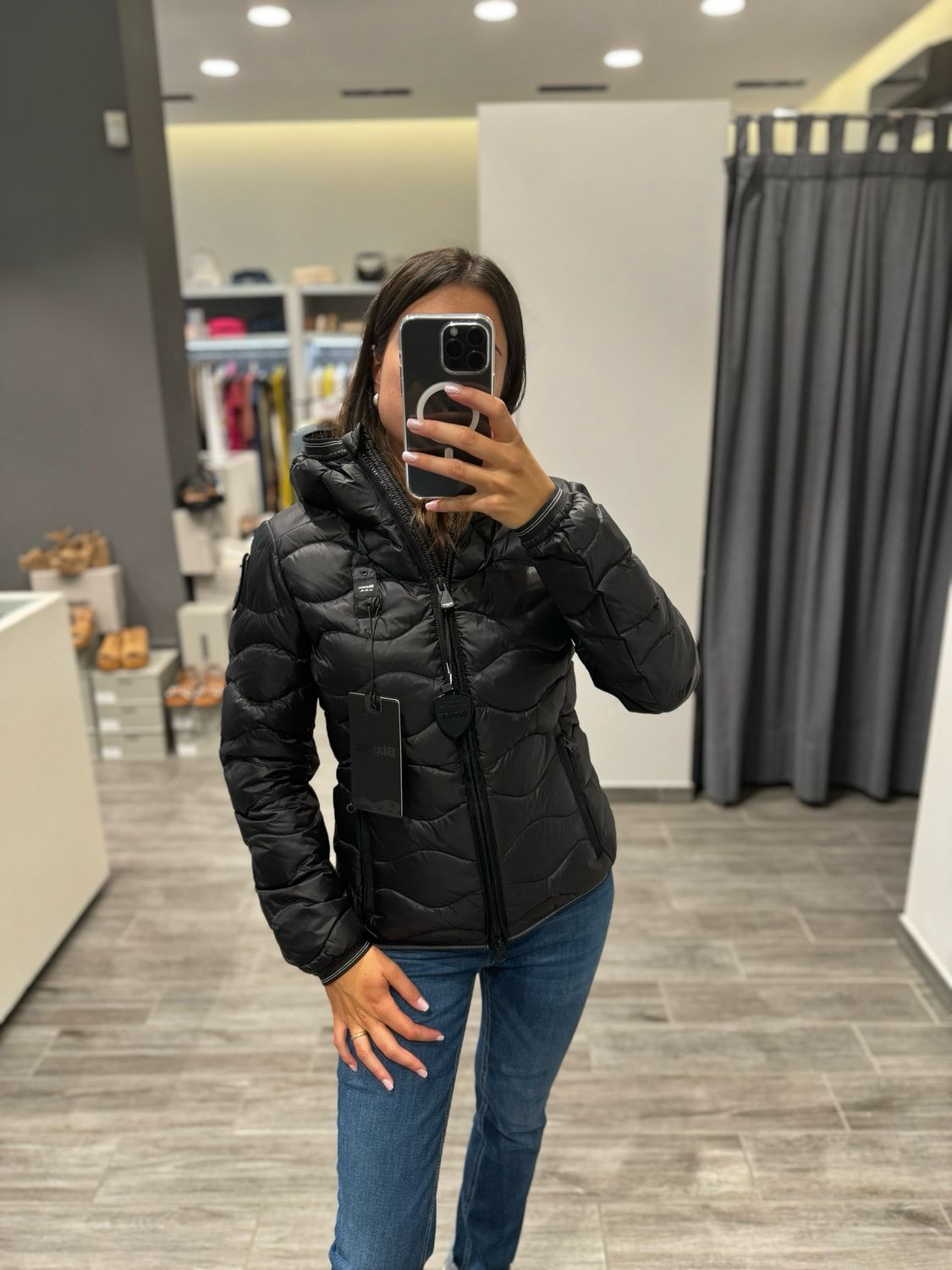 PIUMINO BLAUER  AD ONDE CAMELIA